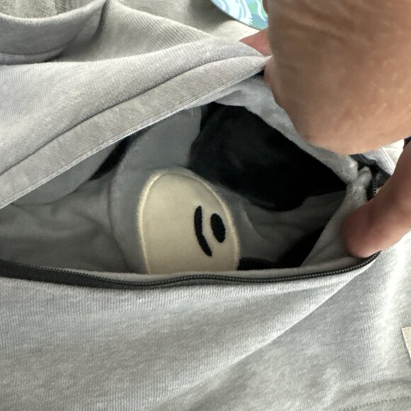 Cubcoats Unisex Kids Ages 4-5 Hoodie Sweatshirt Converts Pimm Plushie NWT 0621 - Picture 8 of 10